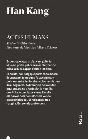 Actes humans | 9788416738359 | Han Kang