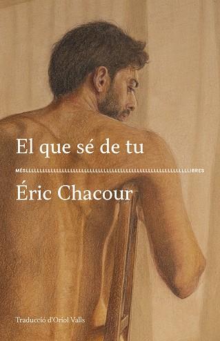 El que sé de tu | 9788417353636 | CHACOUR, ÉRIC