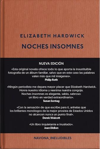 Noches insomnes (NE) | 9788417978525 | Hardwick Elizabeth