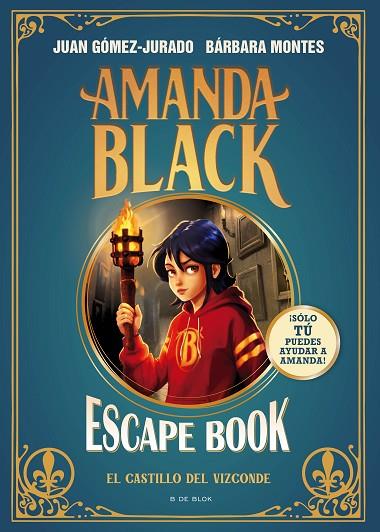 Amanda Black - Escape Book: El castillo del Vizconde | 9788410269064 | Gómez-Jurado, Juan / Montes, Bárbara