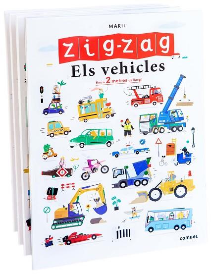 Zig-zag Els vehicles | 9788491018940 | Makii