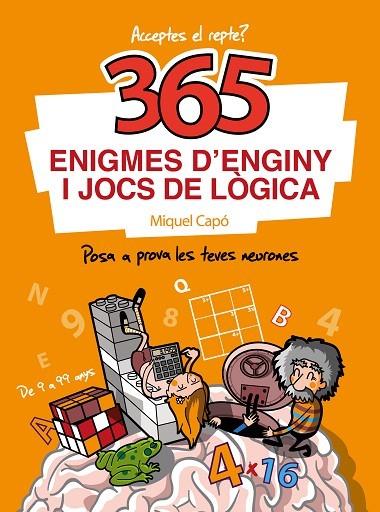 365 enigmes d'enginy i jocs de lògica | 9788418057595 | Capó, Miquel