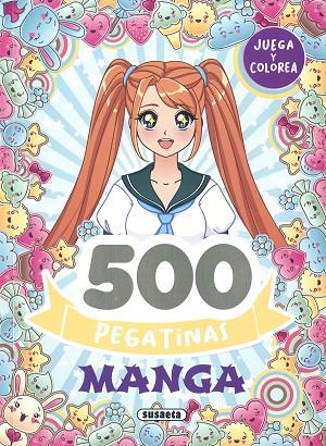 500 pegatinas Manga | 9788467793741 | Susaeta Ediciones