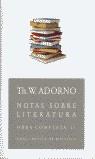 Notas sobre literatura | 9788446016717 | Adorno, Theodor W.