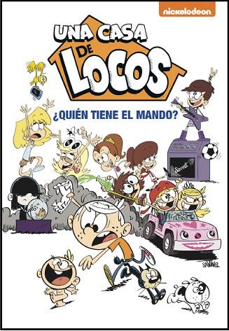 Una casa de locos. Cómic 1 - ¿Quién tiene el mando? | 9788448852979 | Nickelodeon