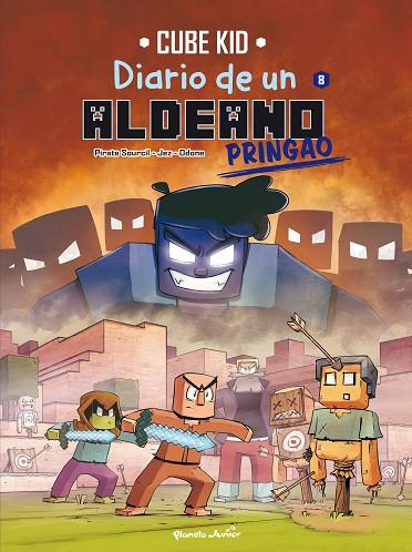 Minecraft. Diario de un aldeano pringao. Cómic 8 | 9788408290056 | Cube Kid