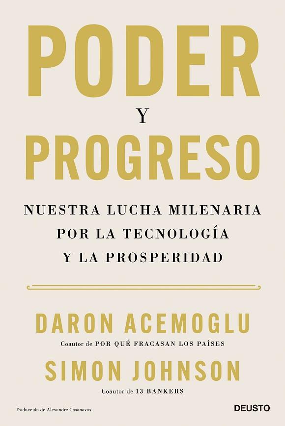 Poder y progreso | 9788423436378 | Acemoglu, Daron / Johnson, Simon