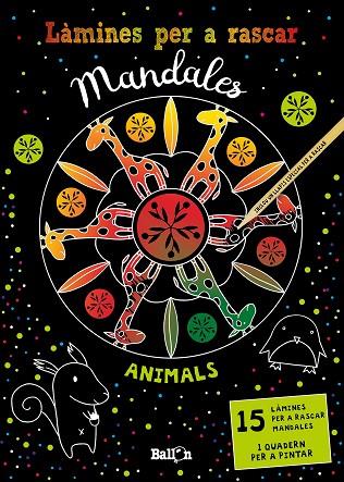 Làmines per a rascar Mandales - Animals | 9789403213569 | BALLON