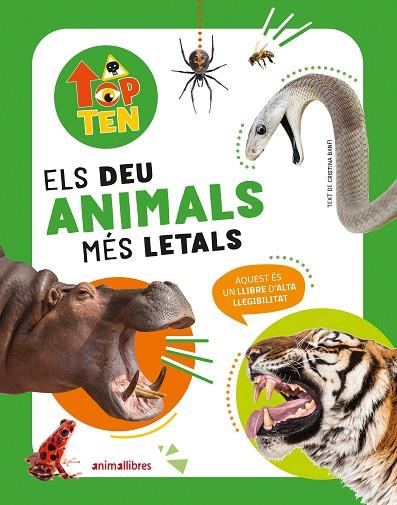 Top Ten Els deu animals més letals | 9788419659521 | BANFI, CRISTINA/SANCHIS, PAU (IL.)