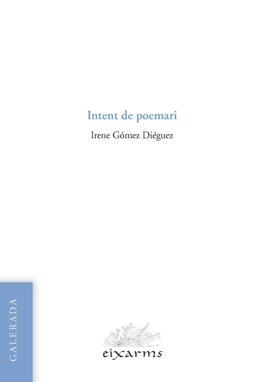 Intent de poemari | 9788496786998 | Gómez Diéguez, Irene