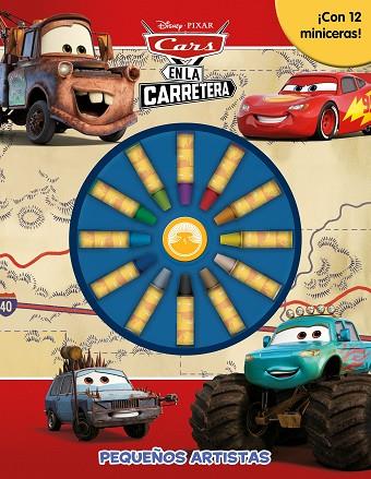 Cars en la carretera. Pequeños artistas | 9788419547217 | Disney