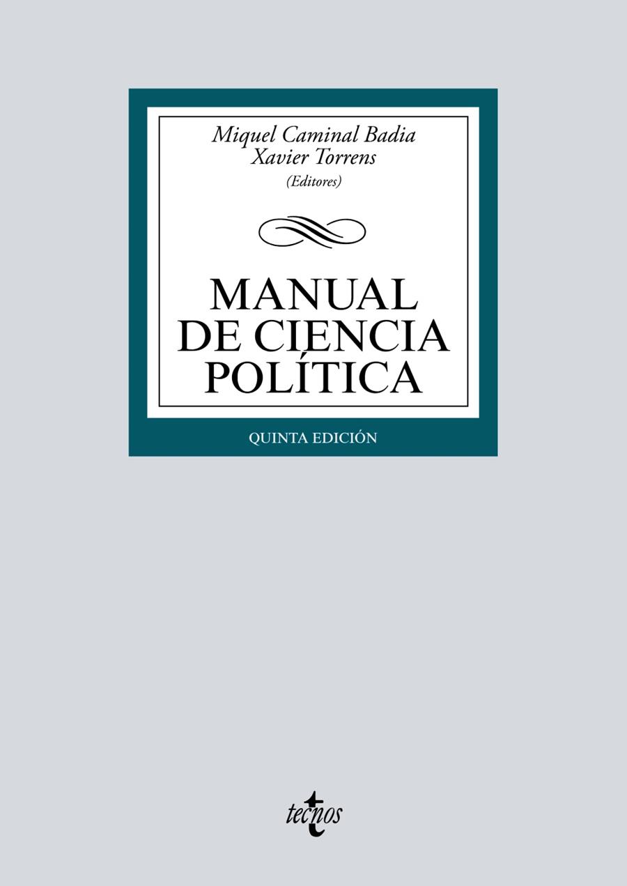 Manual de Ciencia Política | 9788430974672 | Caminal Badía, Miquel / Torrens, Xavier / R. Aguilera de Prat, Cesáreo / Ahedo Gurrutxaga, Igor / Ál