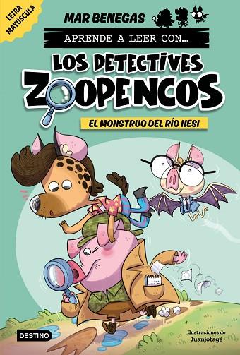 Aprende a leer con... Los Detectives Zoopencos 1. El monstruo del río Nesi | 9788408278450 | Benegas, Mar