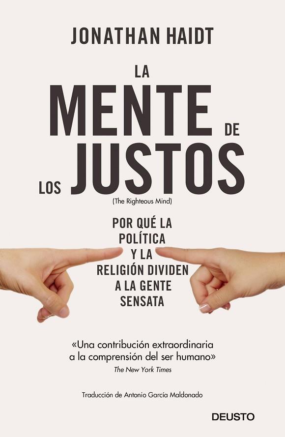 La mente de los justos | 9788423430093 | Haidt, Jonathan