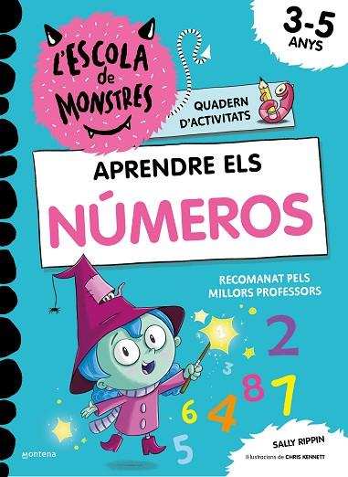 L'Escola de Monstres. Quadern d'activitats - Aprendre els NÚMEROS | 9788419241023 | Rippin, Sally